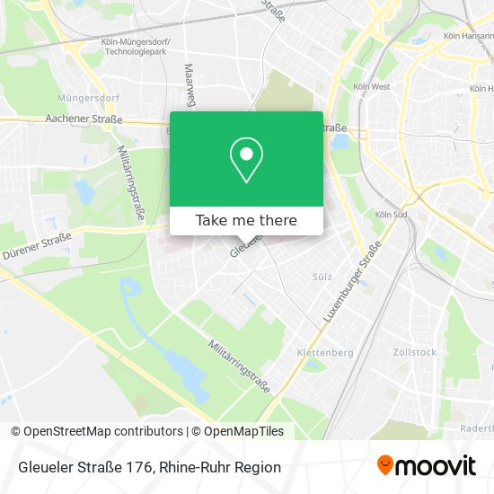 Gleueler Straße 176 map