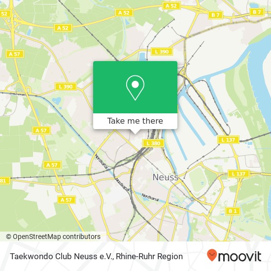 Taekwondo Club Neuss e.V. map