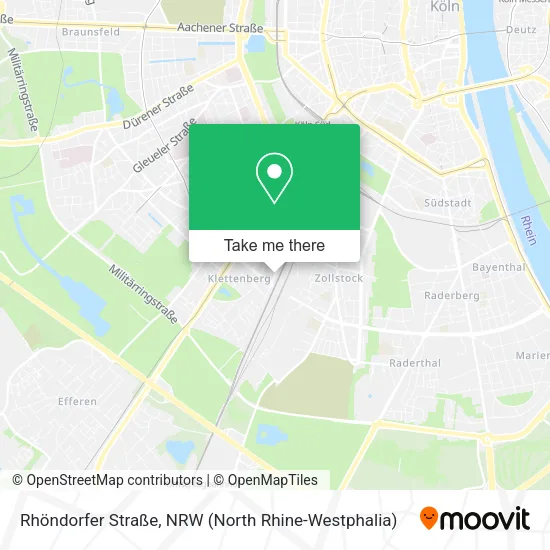 Rhöndorfer Straße map