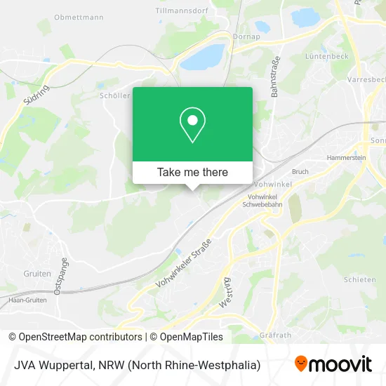 Карта JVA Wuppertal