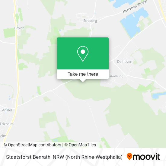 Карта Staatsforst Benrath