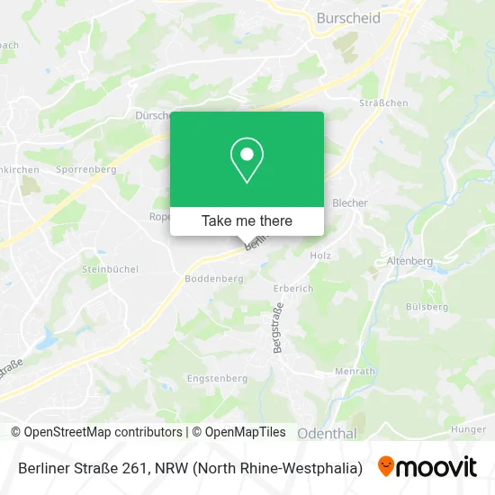 Berliner Straße 261 map