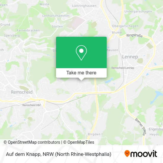 Карта Auf dem Knapp