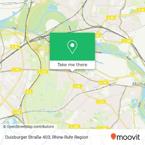 Duisburger Straße 403 map