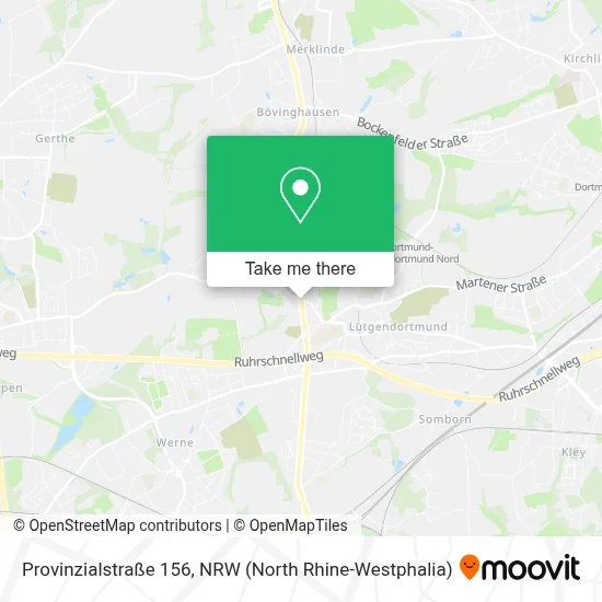 Provinzialstraße 156 map