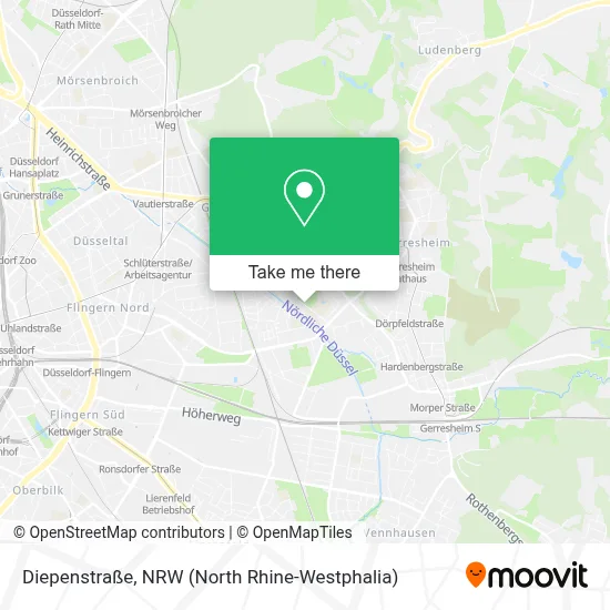 Diepenstraße map