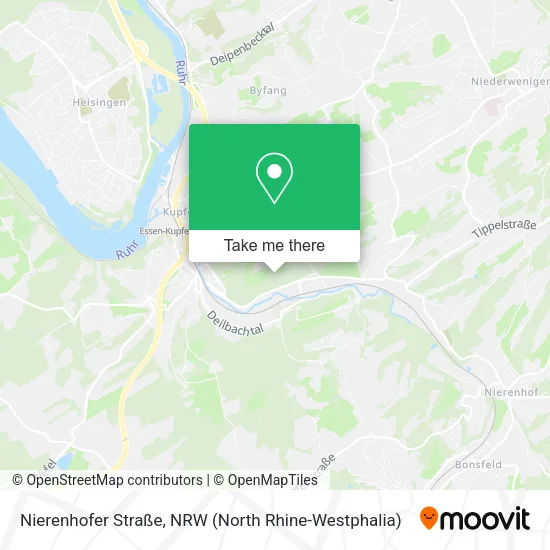 Карта Nierenhofer Straße