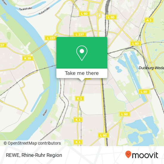 REWE map