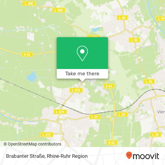 Brabanter Straße map