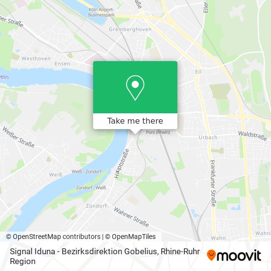 Signal Iduna - Bezirksdirektion Gobelius map