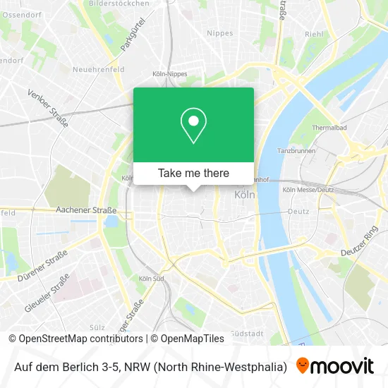 Карта Auf dem Berlich 3-5