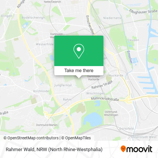 Rahmer Wald map