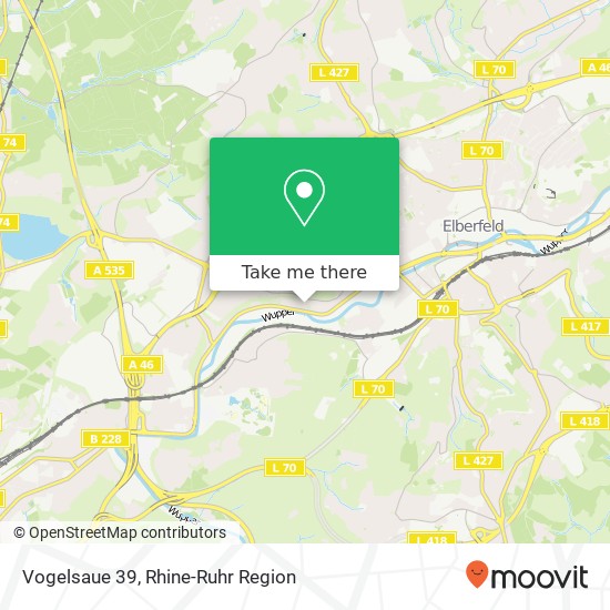 Vogelsaue 39 map