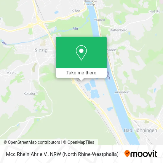 Карта Mcc Rhein Ahr e.V.