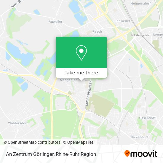 An Zentrum Görlinger map
