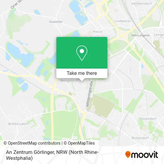 Карта An Zentrum Görlinger