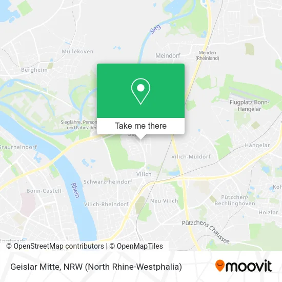 Карта Geislar Mitte