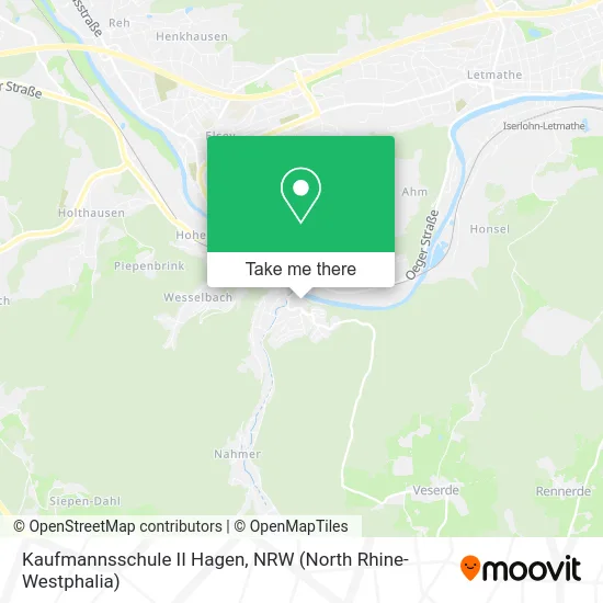 Kaufmannsschule II Hagen map