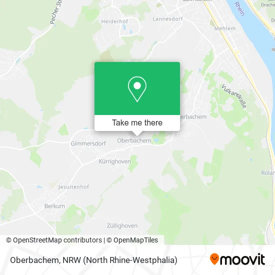 Карта Oberbachem