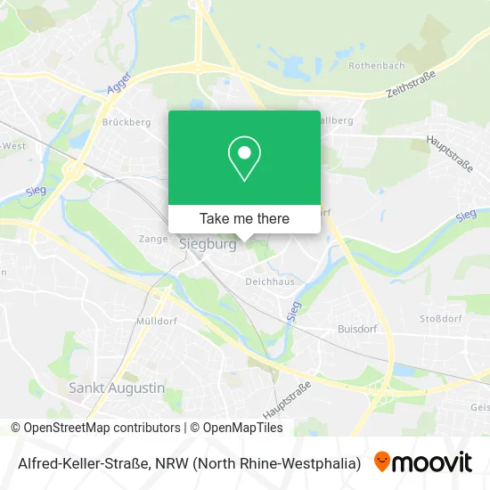 Alfred-Keller-Straße map