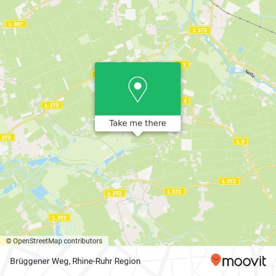 Карта Brüggener Weg