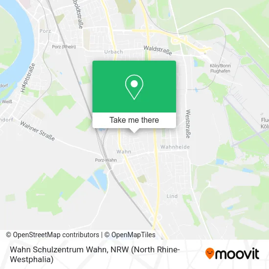 Карта Wahn Schulzentrum Wahn