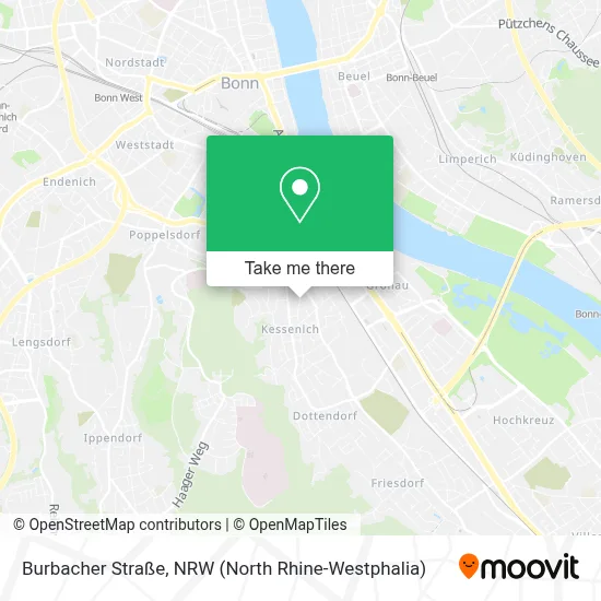 Burbacher Straße map