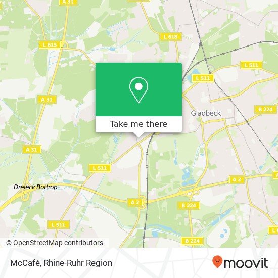 McCafé map