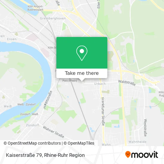 Карта Kaiserstraße 79