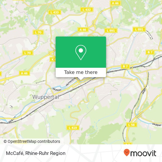 McCafé map