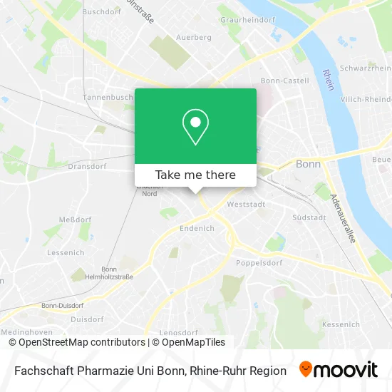 Карта Fachschaft Pharmazie Uni Bonn