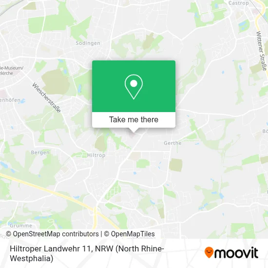 Hiltroper Landwehr 11 map