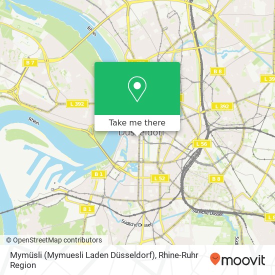 Mymüsli (Mymuesli Laden Düsseldorf) map