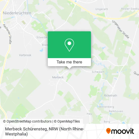 Карта Merbeck Schürensteg