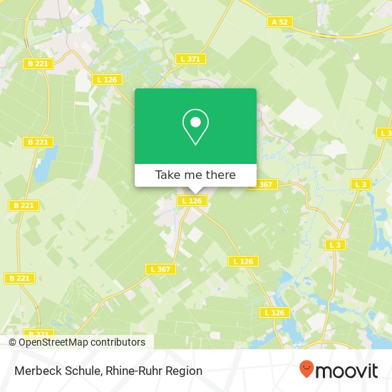 Merbeck Schule map