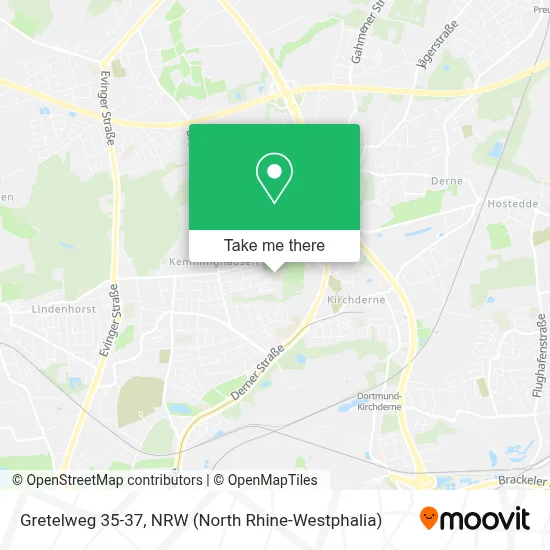 Gretelweg 35-37 map