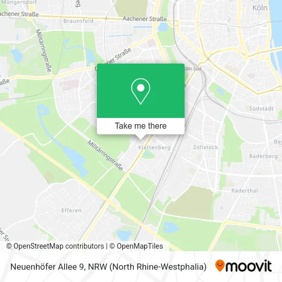 Карта Neuenhöfer Allee 9