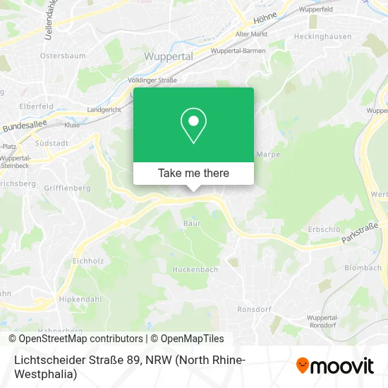 Lichtscheider Straße 89 map