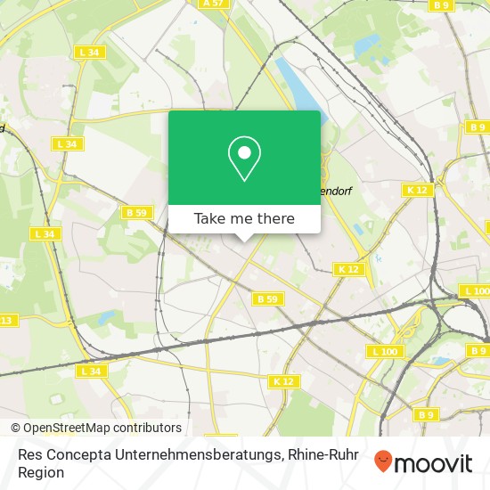 Res Concepta Unternehmensberatungs map