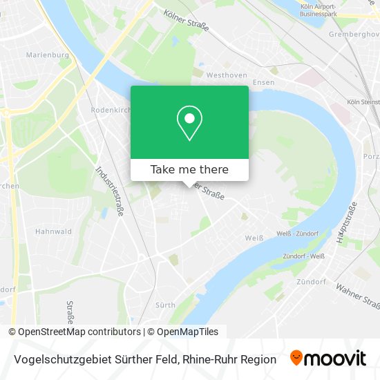 Vogelschutzgebiet Sürther Feld map