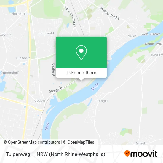 Карта Tulpenweg 1