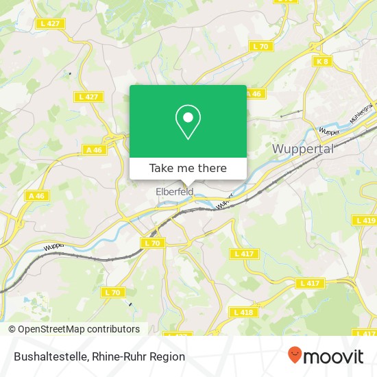 Bushaltestelle map