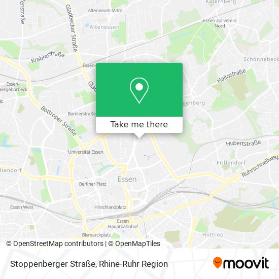 Stoppenberger Straße map