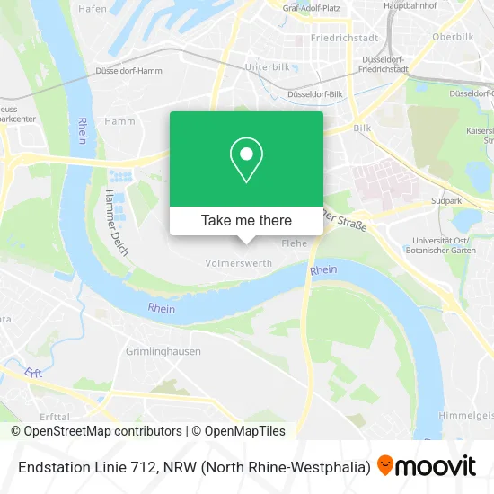 Карта Endstation Linie 712