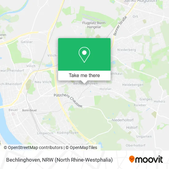 Карта Bechlinghoven