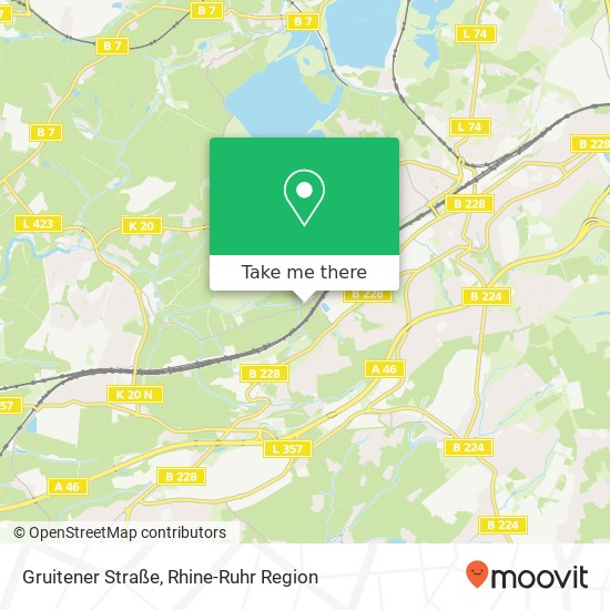 Gruitener Straße map