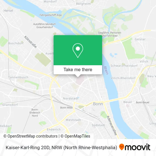 Карта Kaiser-Karl-Ring 20D