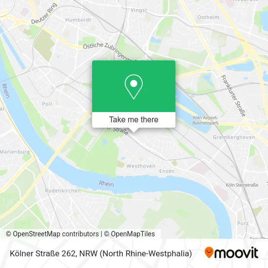 Карта Kölner Straße 262