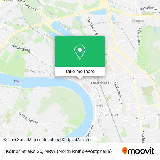 Карта Kölner Straße 26