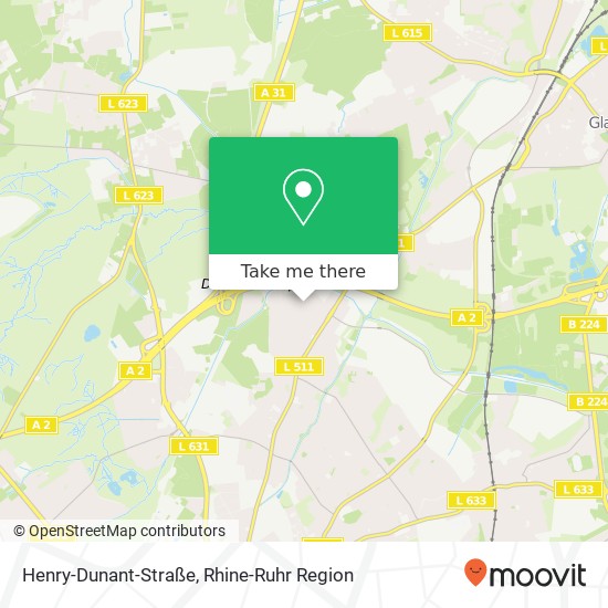 Henry-Dunant-Straße map